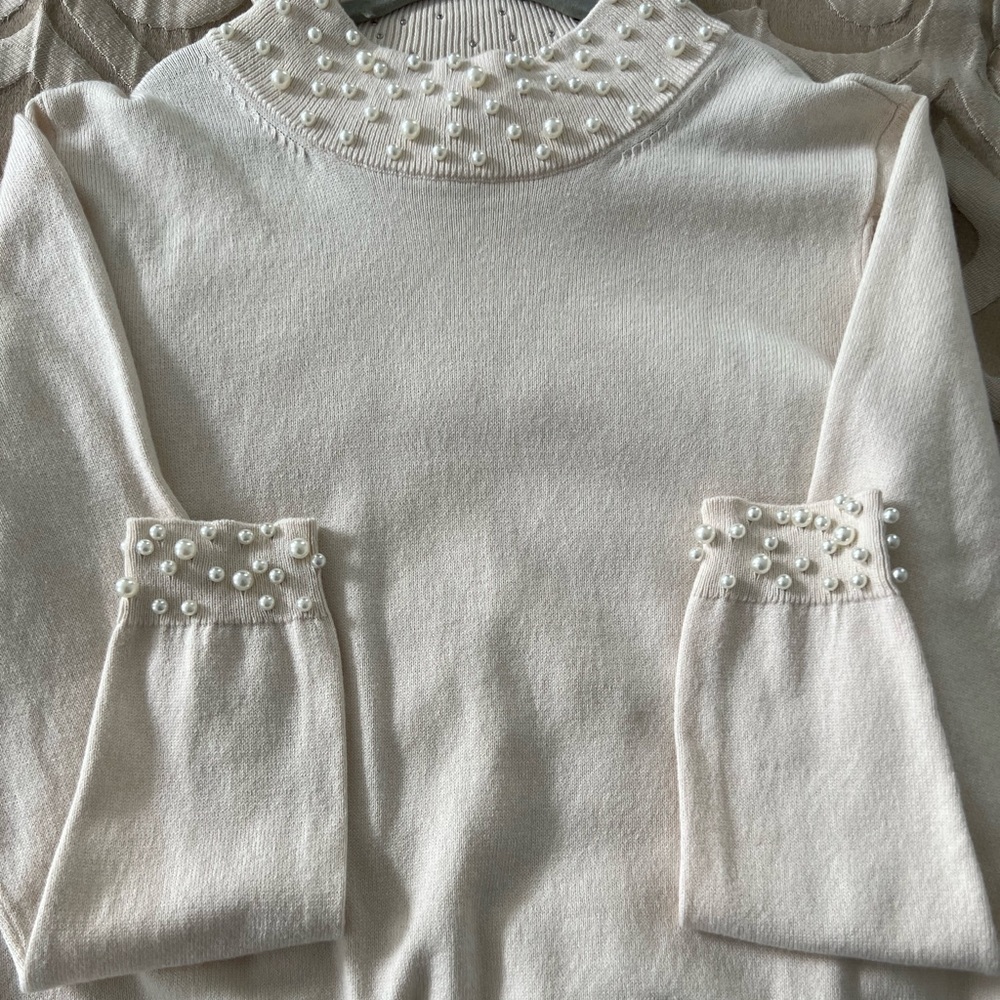 Ann Taylor womens pearl shirt size XS new with tags